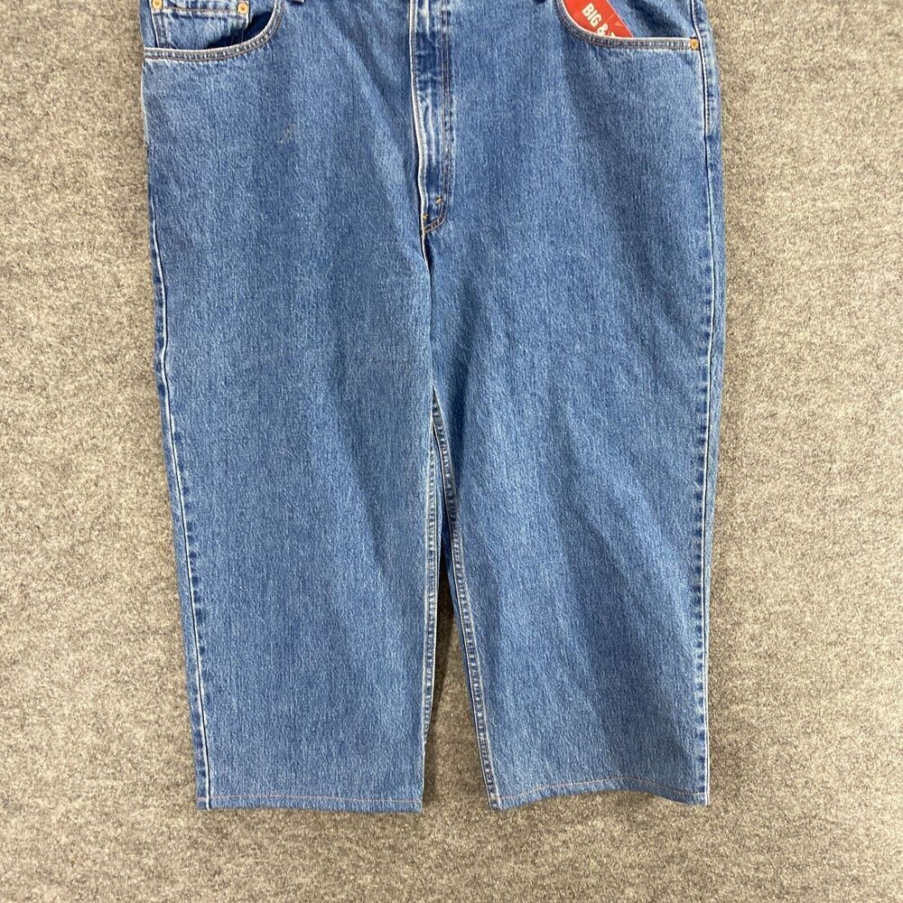 New Levi's 550 Cropped Jeans Men 44*30 Blue Denim Light Relaxed Fit Straight - Picture 4 of 11